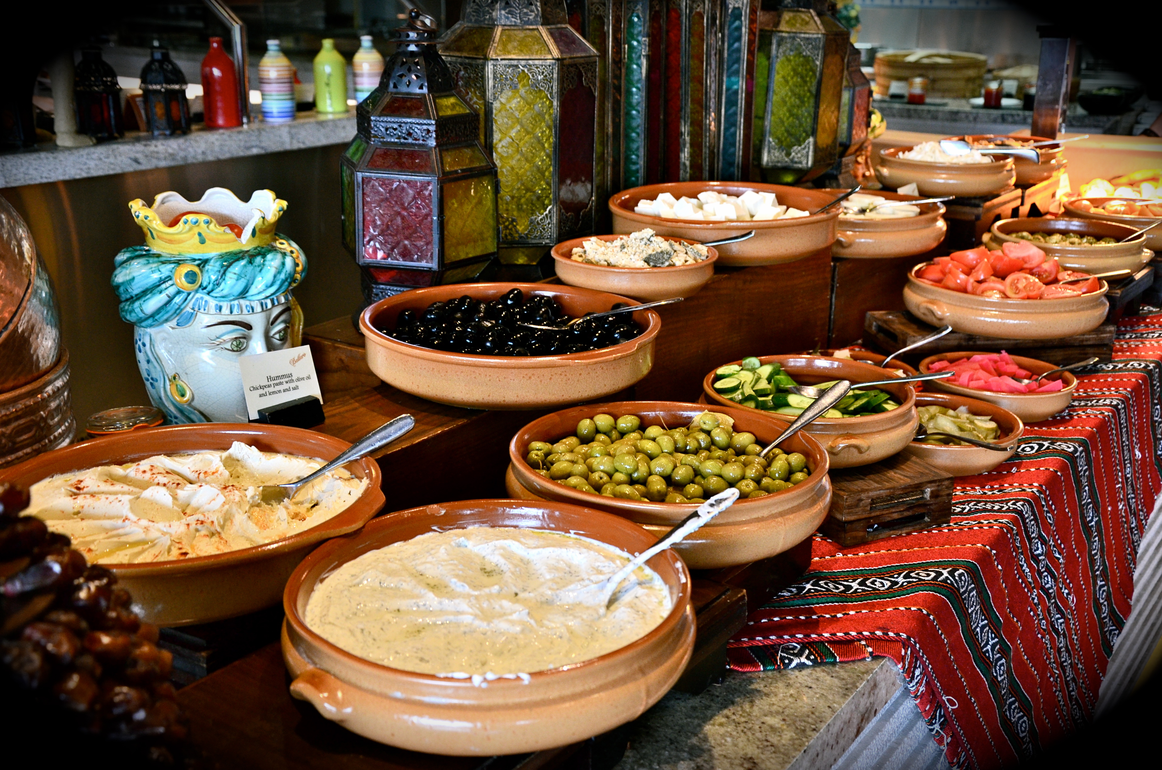 Arabic breakfast at Ballaro, Conrad Dubai – Dubaicravings.com